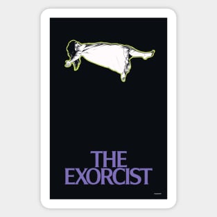 The Exorcist Movie Art Sticker